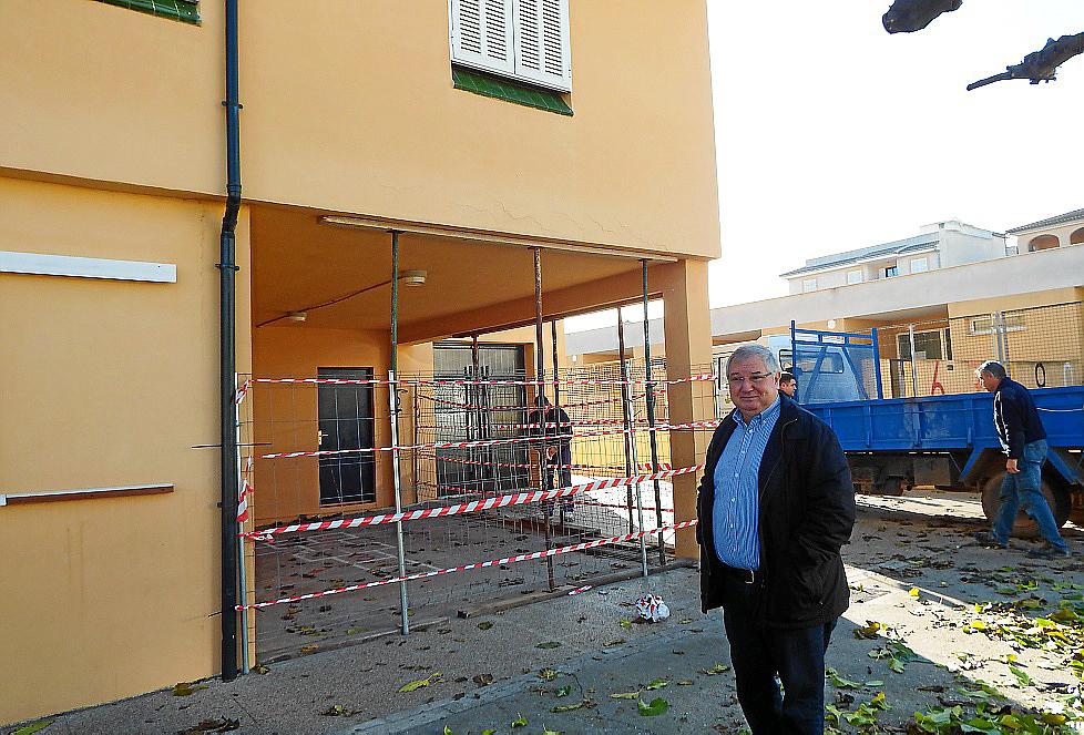 El Ajuntament De Santa Margalida Apuntala Dos Aulas Del Colegio De Can