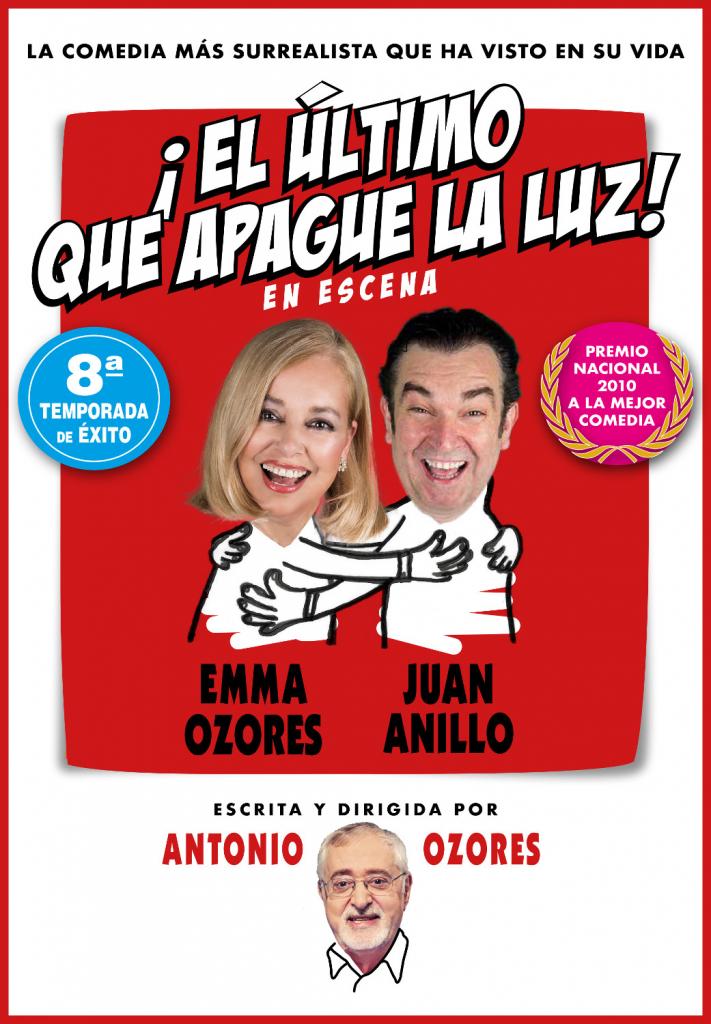 Emma Ozores y Juan Anillo protagonizan en el Auditórium una comedia de