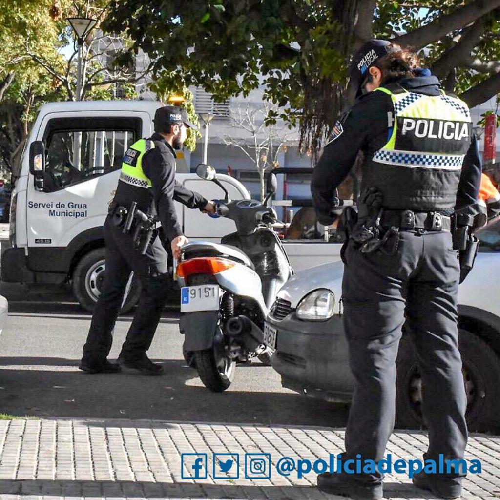 La Polic A Local De Palma Recupera En M S De Veh Culos Robados