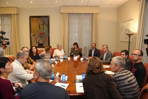 Reunión del Govern con padres del Colegio Norai