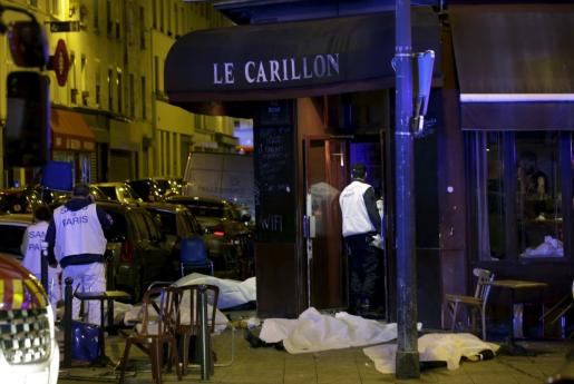 Tiroteos y explosiones en París