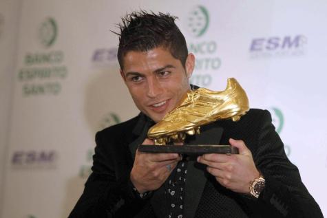 Cristiano Ronaldo Height on Cristiano Ronaldo Recibe La Bota De Oro