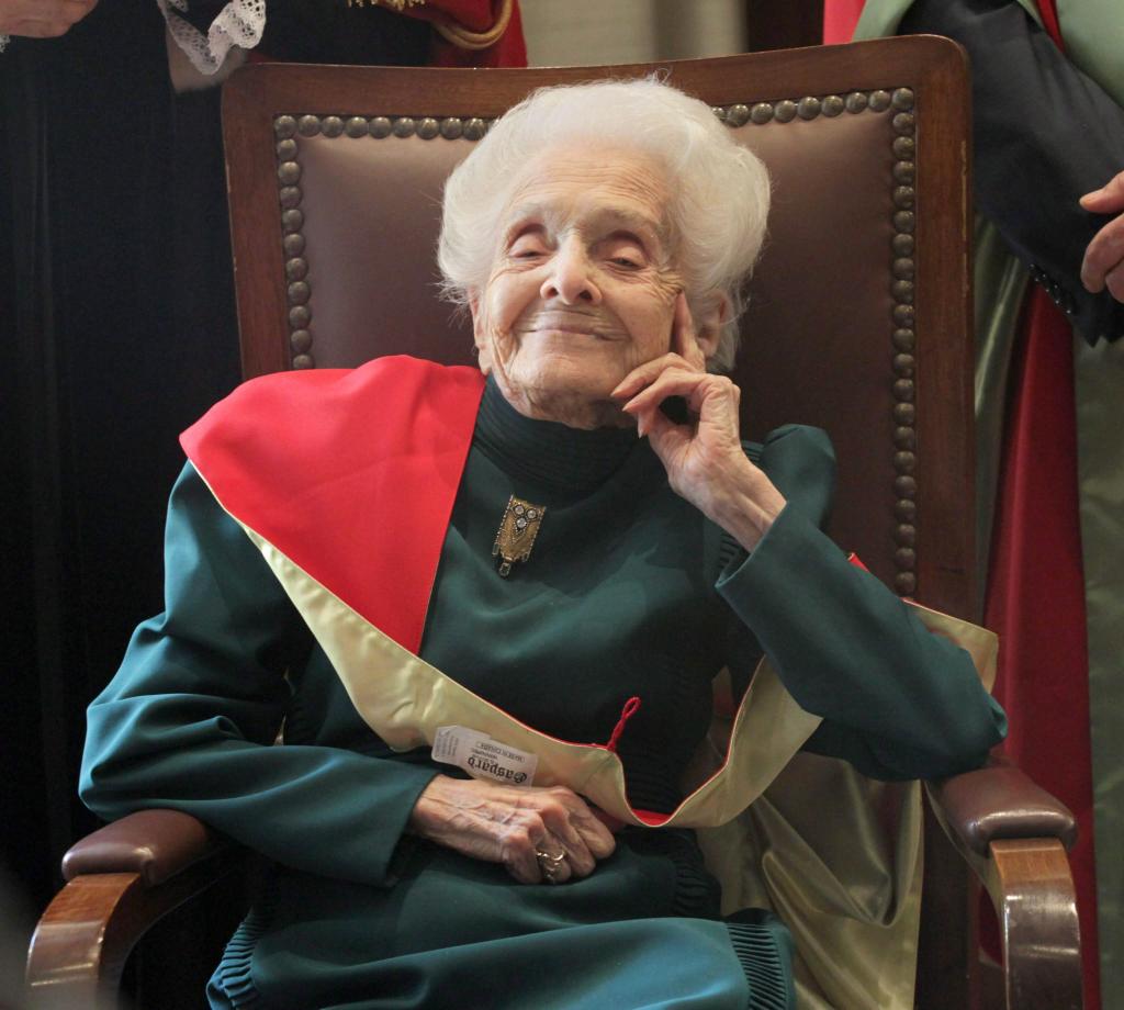 Fallece A Los 103 Años La Nobel De Medicina Italiana Rita Levi-Montalcini