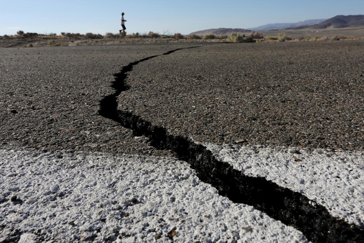 Terremoto en California. el seísmo ha tenido magnitud de 7'1