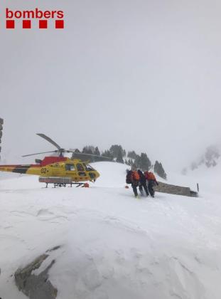 Un alud causa la muerte de dos esquiadores en el Vall d'Aran 420